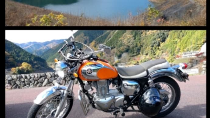 バイクでGO② 名栗湖(有間ダム)