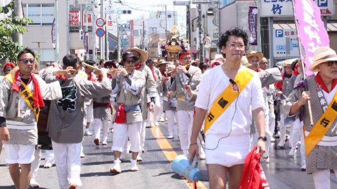 八重垣神社祇園祭　神輿連合渡御