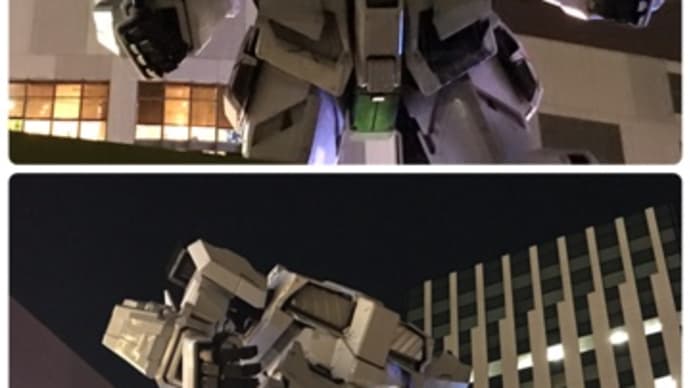 お台場ユニコーンガンダム 長期メンテナンス中