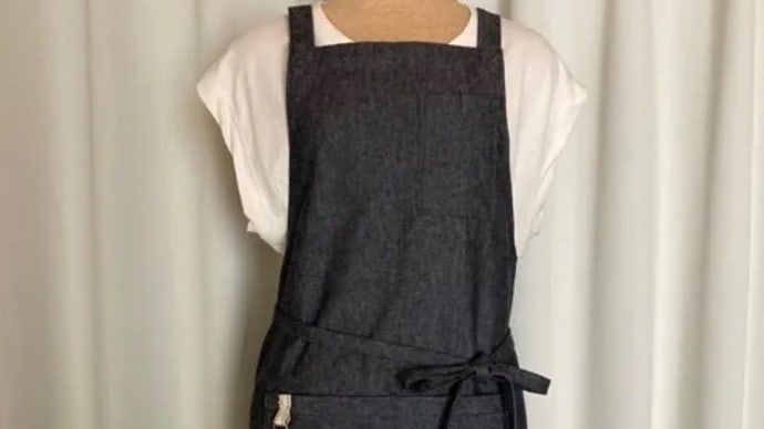 ハックルベリーさんにエプロン納品
