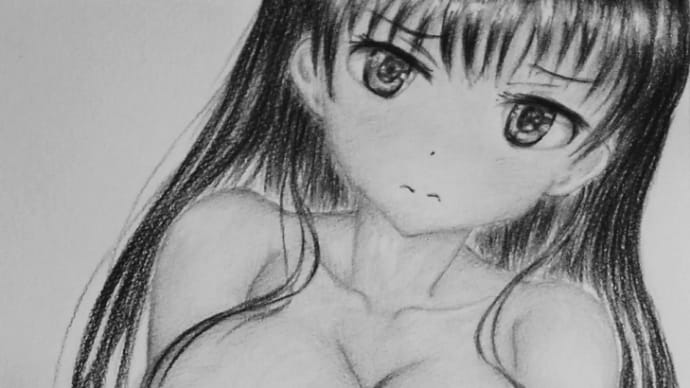 緒方亭先生の美少女イラスト完成🎊
