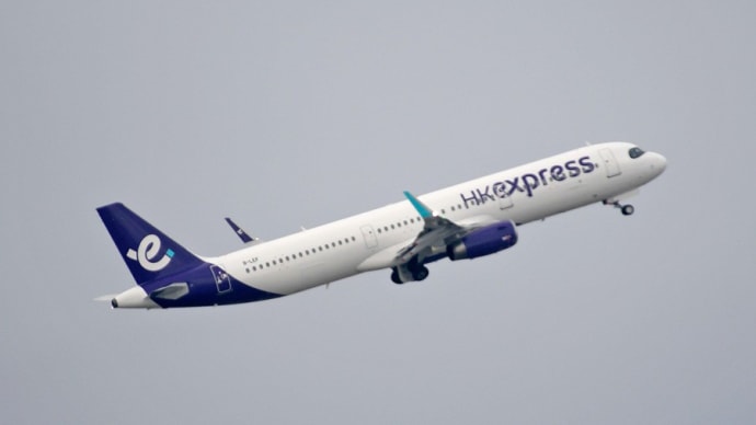 香港エクスプレス A321 新塗装 福岡空港