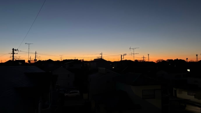 今朝の朝焼け‼️‼️👍👍💪💪💪