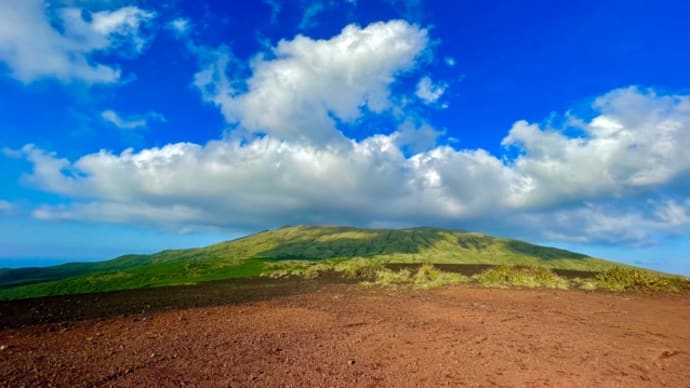 雄山中腹も秋らしい景色が