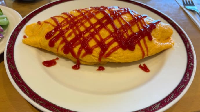 デパートのオムライス😋