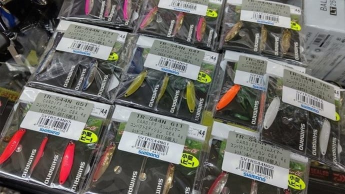 トラウトルアー入荷品!