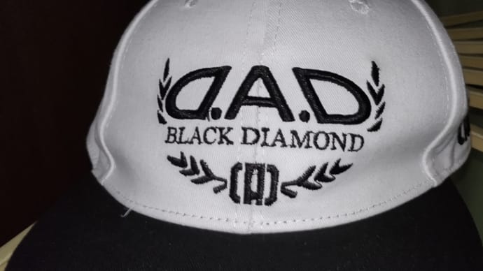 悪羅悪羅系DQNヤンキー御用達ドンキホーテのDAD BLACK DIAMOND  CAP