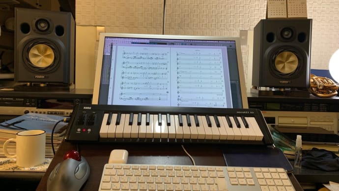 楽譜作成作業