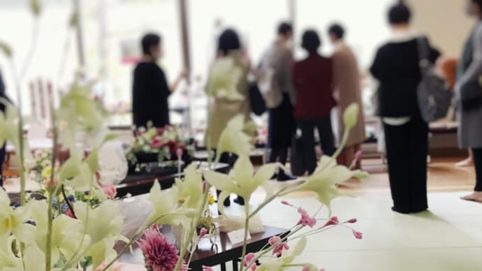 クレイの花の展示会、福岡、今日から開催‼️
