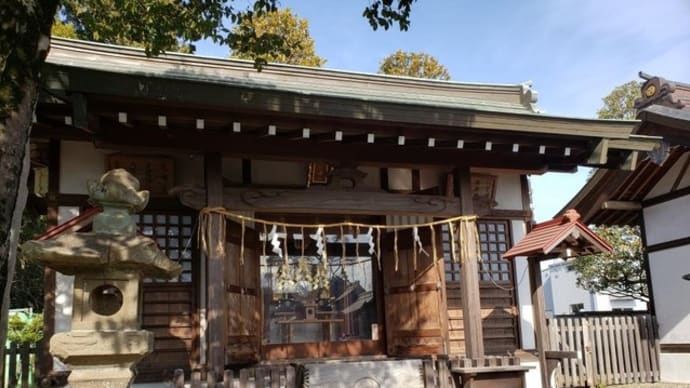 阿豆佐味天神社・蚕影神社