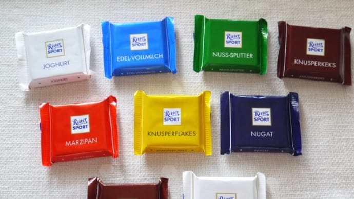 Ritter SPORT リッターのチョコレート