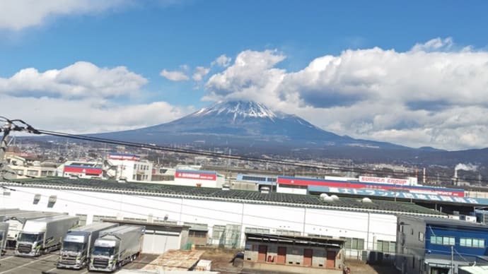 今日の富士山!