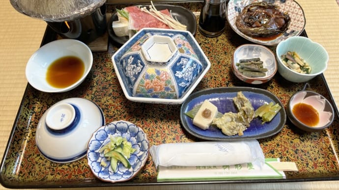 鯉に米沢牛 山形満喫です