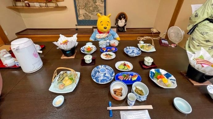 プーさん 長野県安曇野市穂高有明 中房温泉に また行ったんだよおおう その9
