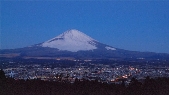 ララ御殿場からの富士山の変貌・・・