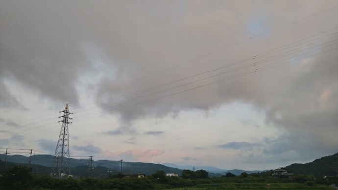 夏至の日の月の空