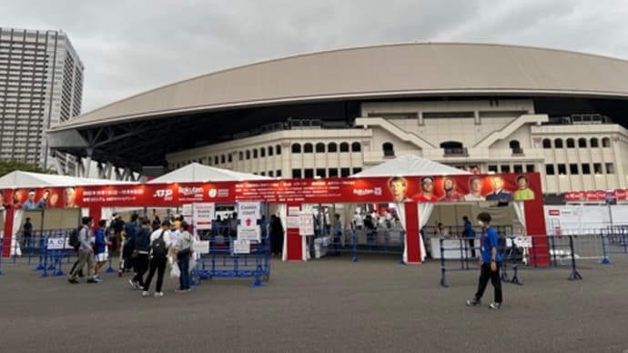 西岡良仁選手の凱旋きたーー!!(2022楽天オープンはどんな感じ?②)