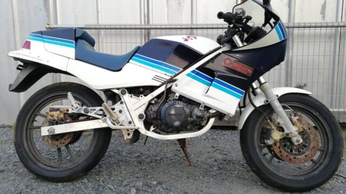 ヤフオク !出品ちゅ「 RG250 Γ GJ21A ガンマ 書無と 書付き セット 茨城 初期γ 」