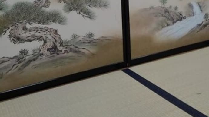 昭和の部屋襖　