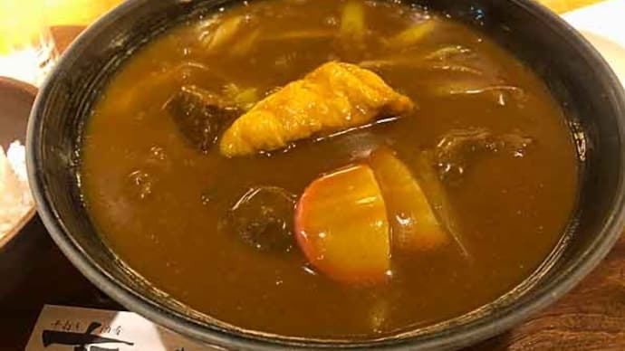 うどん百名店「㐂しや(きしや)」 の名物・牛すじカレーきしめん!