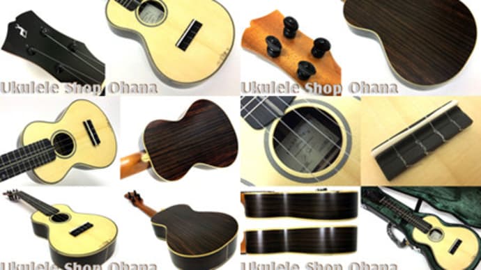 Ancestor’s Ukulele 新作コンサート♪382mmスケールType3コンサート入荷です♪