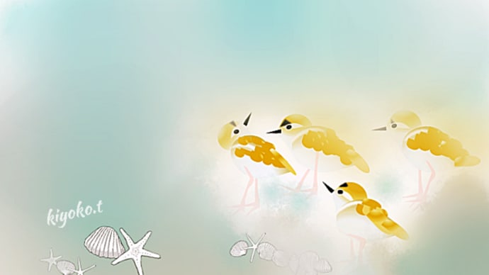 万葉の鳥 千鳥
