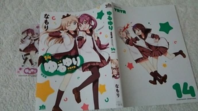 ゆるゆりコミック14巻。京子&綾乃。綾乃はヘタレ ツンデレがいい