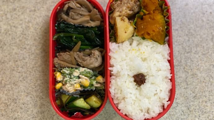 先週のお弁当