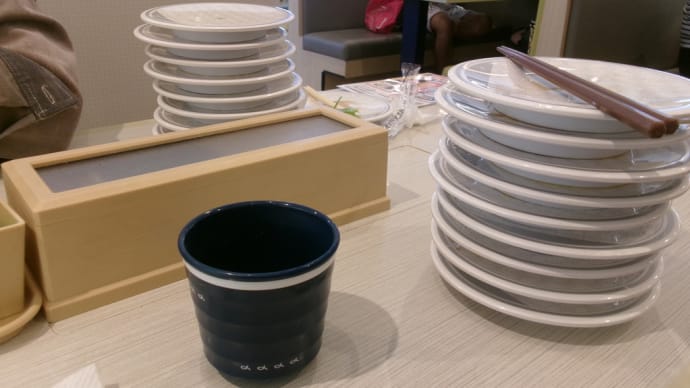 久々の外食は回転寿司へ!