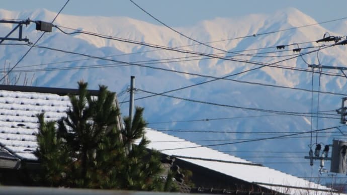 晴れている間に・・放射冷却の朝