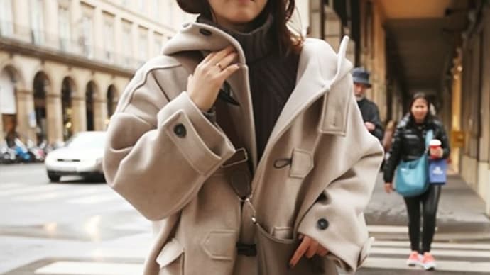 韓国ファッション レディース ダッフルコート フード付き ラシャコート ウールコート アウター