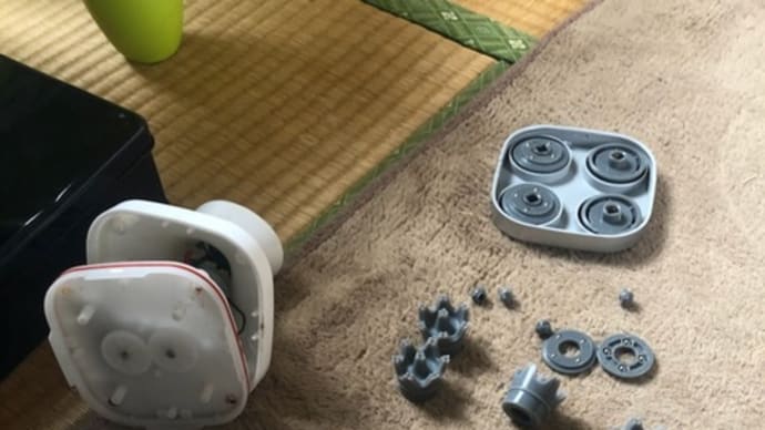ヘッドマッサージ機がぼっこれた(笑)のと、美容院に行ったこと