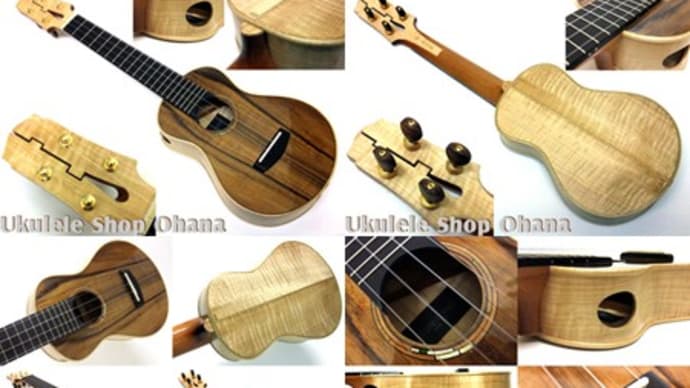 Po Sans Guitars♪ソプラノロングネック♪Ohanaショップオーダー入荷です♪