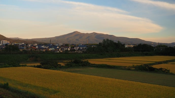 きょうの安達太良(今朝は「石油こんろ」を焚いてお湯を沸かしました・・・)