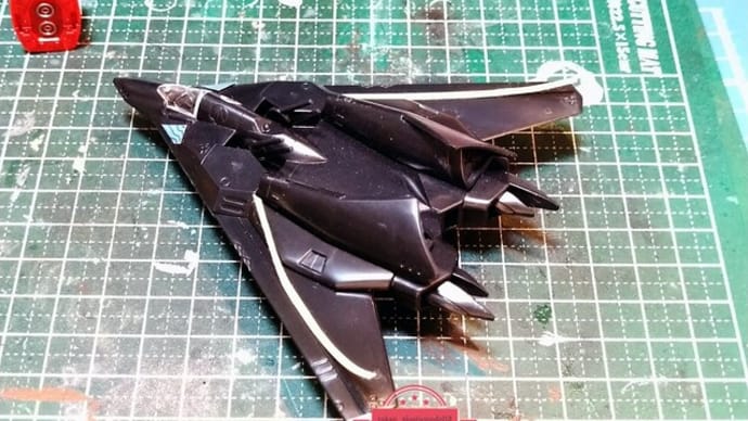 ■マクロス7 バルキリーVF-17S / STEALTH VALKYRIE 2機セット 1/144 SCALE(BANDAI製) を2024年にリメイク