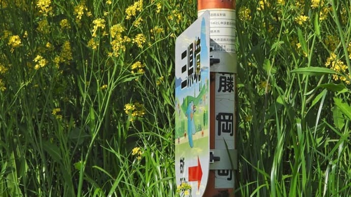 10分ほどの三県歩き