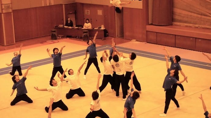 12月の男子新体操演技会 振り返り②