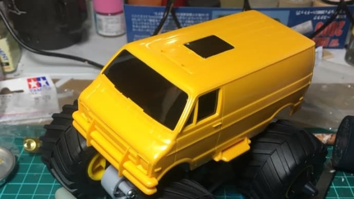 ②タミヤワイルドミニ四駆ラジコン化 追記