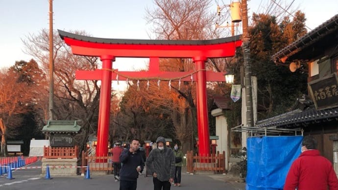 鷲宮神社の大鳥居が再建されました!! 関東最古の大社へ初詣~♪