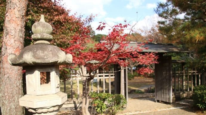 あけぼの山公園 日本庭園