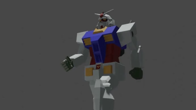 Blenderでガンダムをモデリング 2/27/2024