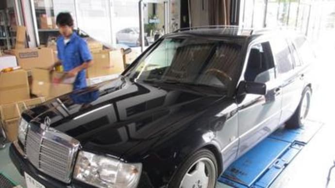W124ロッド交換