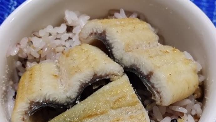 【03/03晩御飯】三重県産鰻白焼き尾側を塩で、白焼キタ――(゚∀゚)――!!