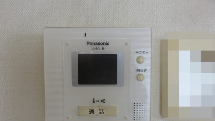 千葉県:船橋市上山町にて、既存ドアホン交換工事