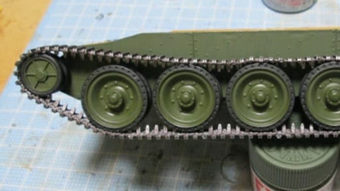 タミヤイタレリ1/35 クルセーダーⅢ その3