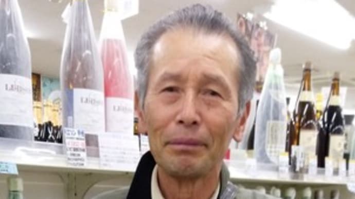 八幡洋酒の醸造家、松土さんです。