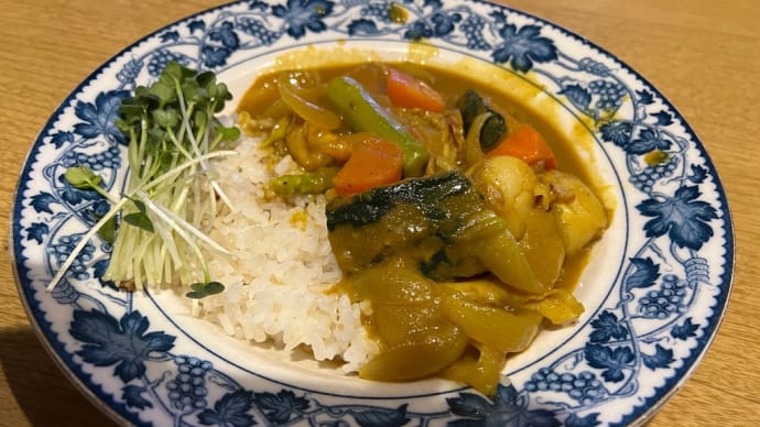 夫飯グルテンフリーカレー