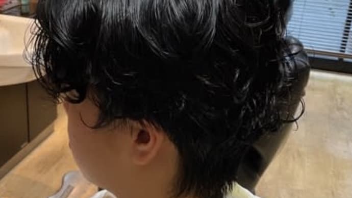 パーマスタイルのビフォーアフター