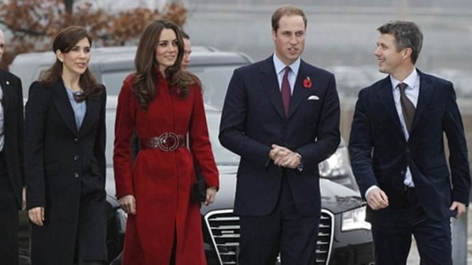 ケンブリッジ公爵夫妻デンマーク訪問