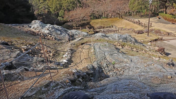 岐阜公園　織田信長公居館跡　２